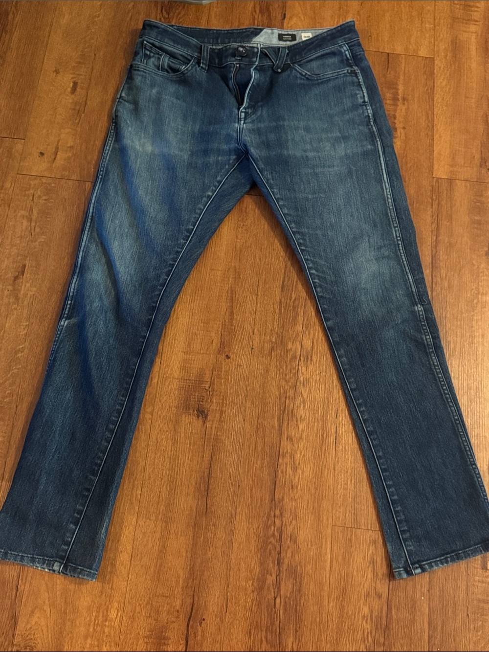 Volcom Men's Medium Blue Straight Jeans